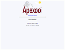 Tablet Screenshot of apexoo.com